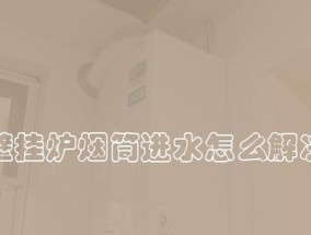 壁挂炉加水不进水怎么办（解决壁挂炉无水问题的有效方法）