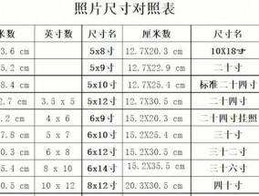 免费照片尺寸修改技巧大揭秘（快速调整照片尺寸）