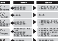 美菱冰箱显示E1故障原因及解决办法（了解E1故障的原因）