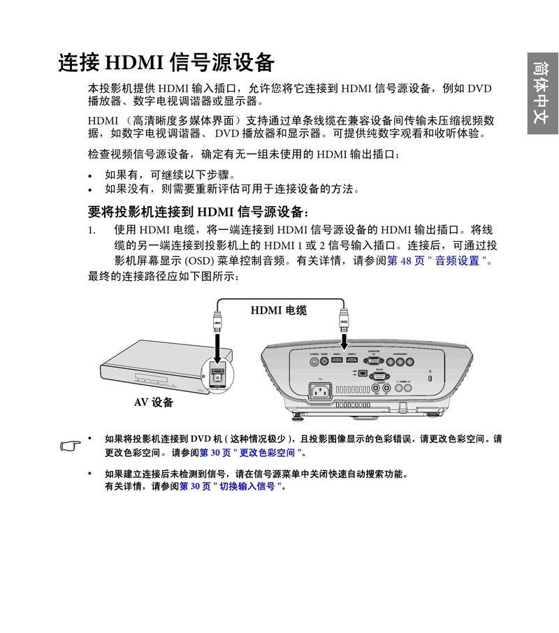 解决投影仪暗淡的问题（掌握关键技巧）  第3张